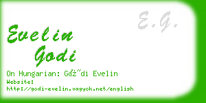 evelin godi business card